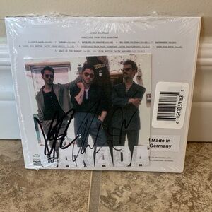 Jonas Brothers Signed Autographed sealed CD Greetings from your hometown